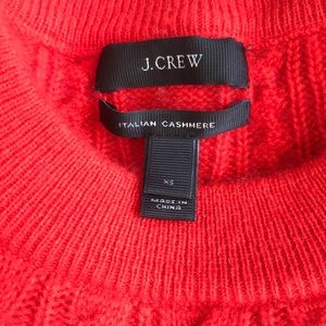 J.Crew cashmere sweater.